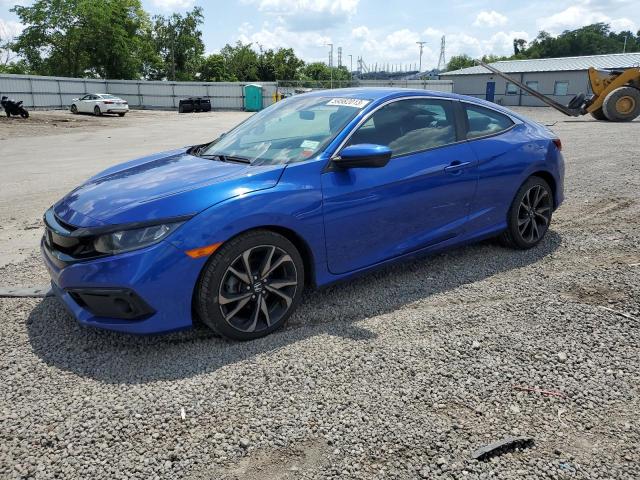 2HGFC4B87LH300907 - 2020 HONDA CIVIC SPORT 蓝色 照片 1