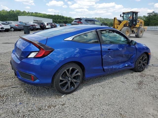 2HGFC4B87LH300907 - 2020 HONDA CIVIC SPORT 蓝色 照片 3