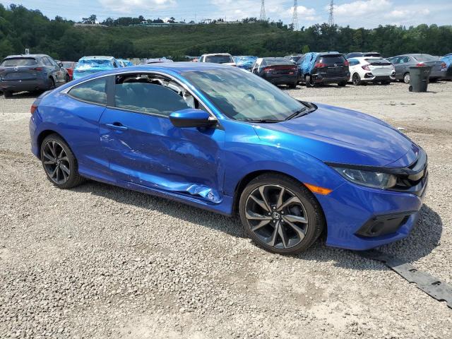 2HGFC4B87LH300907 - 2020 HONDA CIVIC SPORT 蓝色 照片 4