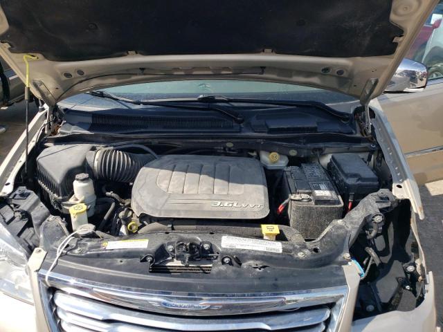 2C4RC1CG3CR252557 - 2012 CHRYSLER TOWN & COU TOURING L CREAM photo 11