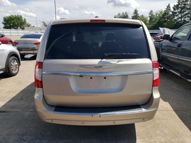 2C4RC1CG3CR252557 - 2012 CHRYSLER TOWN & COU TOURING L CREAM photo 6