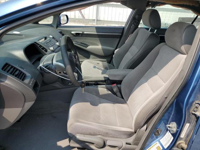 1HGFA16866L070380 - 2006 HONDA CIVIC EX BLUE photo 7