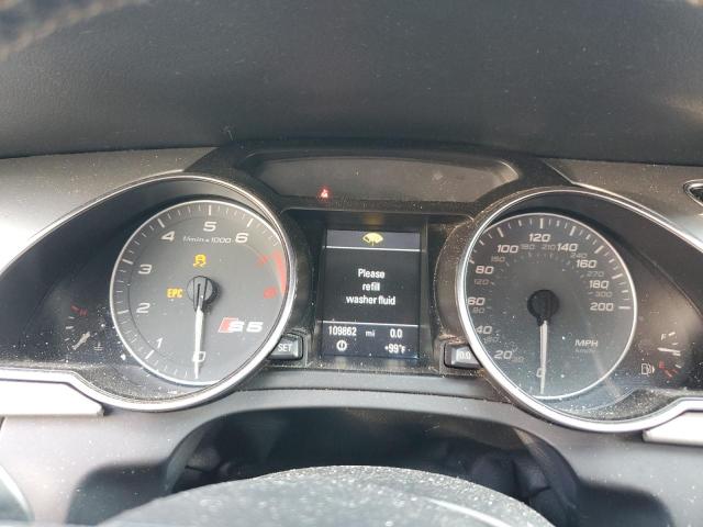 WAUVVAFR8BA084274 - 2011 AUDI S5 PRESTIGE Սև լուսանկար 9