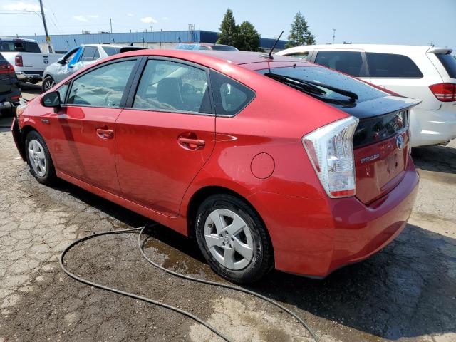 JTDKN3DU7A0171919 - 2010 TOYOTA PRIUS RED photo 2