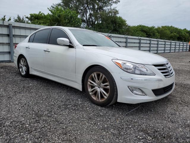 KMHGC4DD4CU151961 - 2012 HYUNDAI GENESIS 3.8L WHITE photo 4