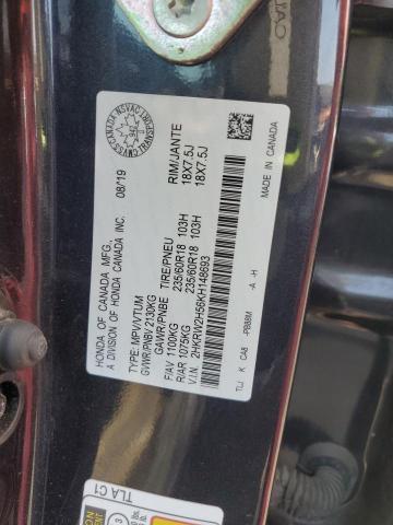 2HKRW2H56KH148693 - 2019 HONDA CR-V EX 黑色 照片 13