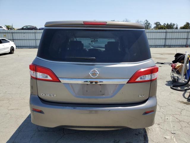 JN8AE2KP8F9123257 - 2015 NISSAN QUEST S BROWN photo 6