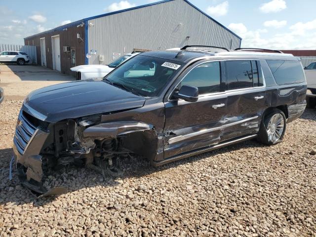 1GYS4UKJ0FR694004 - 2015 CADILLAC ESCALADE ESV PLATINUM გრაფიტი ფოტო 1