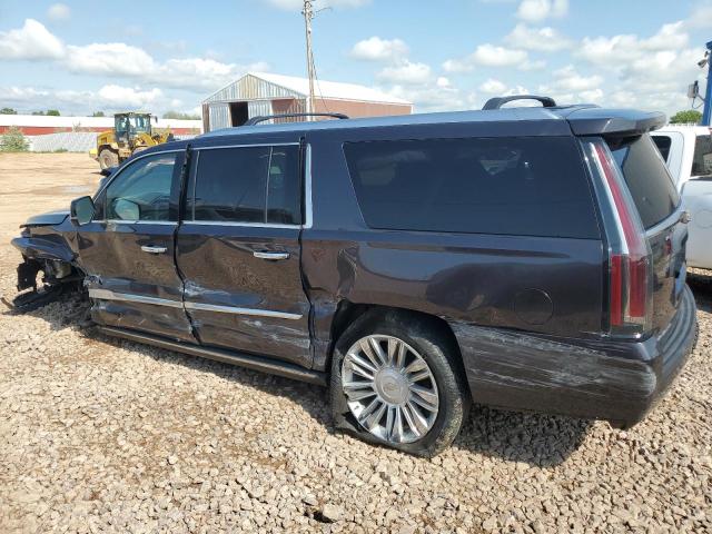 1GYS4UKJ0FR694004 - 2015 CADILLAC ESCALADE ESV PLATINUM გრაფიტი ფოტო 2