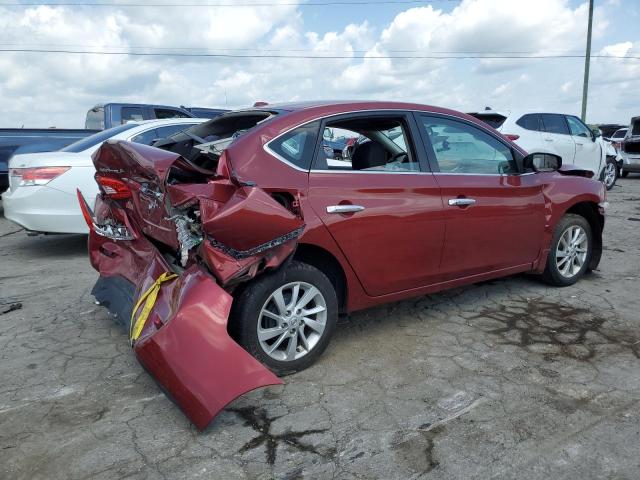 3N1AB7AP3FL671180 - 2015 NISSAN SENTRA S BURGUNDY photo 3