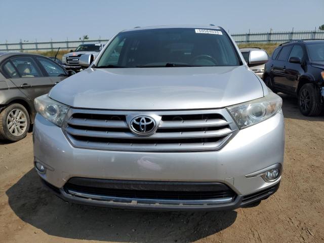 5TDBK3EH9CS155554 - 2012 TOYOTA HIGHLANDER BASE SILVER photo 5