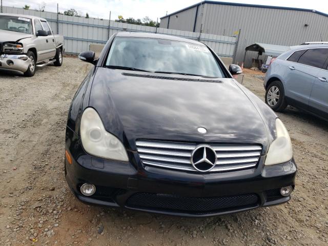 WDDDJ75XX6A062821 - 2006 MERCEDES-BENZ CLS 500C BLACK photo 5