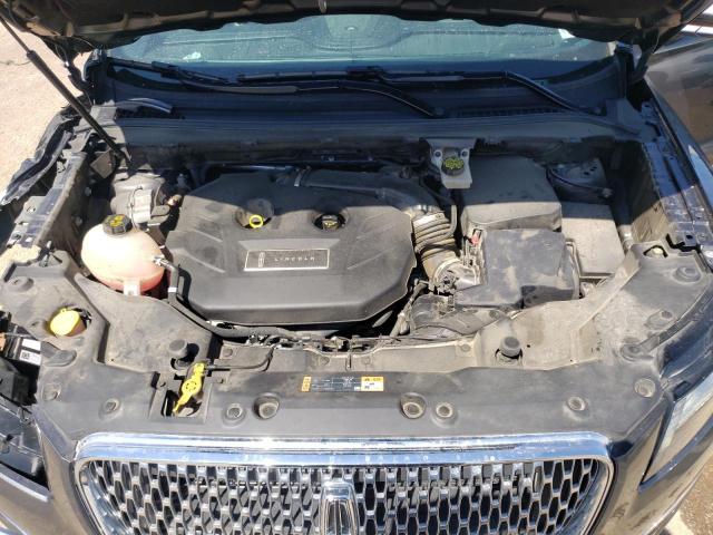 5LMCJ2C95KUL04106 - 2019 LINCOLN MKC SELECT Մոխրագույն լուսանկար 12
