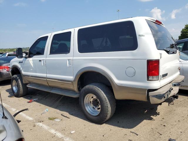 1FMSU43F02EA22845 - 2002 FORD EXCURSION LIMITED WHITE photo 2