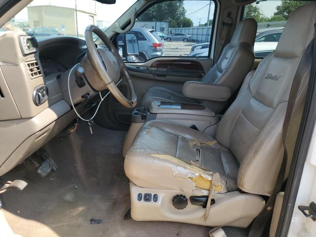 1FMSU43F02EA22845 - 2002 FORD EXCURSION LIMITED WHITE photo 7