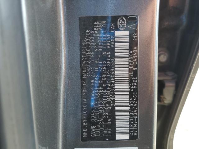 2T1KR32E46C597550 - 2006 TOYOTA MATRIX XR 石墨色 照片 13