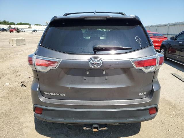 5TDKKRFH6GS506475 - 2016 TOYOTA HIGHLANDER XLE Boz foto 6