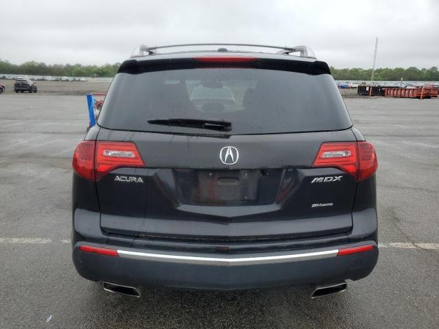 2HNYD2H79BH533851 - 2011 ACURA MDX ADVANCE Սև լուսանկար 6