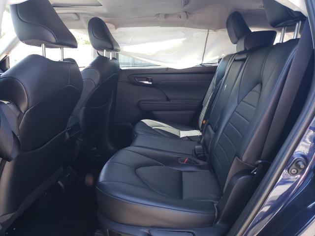 5TDGZRBH1MS556218 - 2021 TOYOTA HIGHLANDER XLE Կապույտ լուսանկար 10