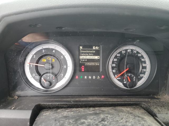 1C6RR7GT0DS538947 - 2013 RAM 1500 SLT WHITE photo 9