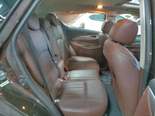 JNKAJ09F78M354853 - 2008 INFINITI EX35 BASE მუქწითელი ფოტო 11