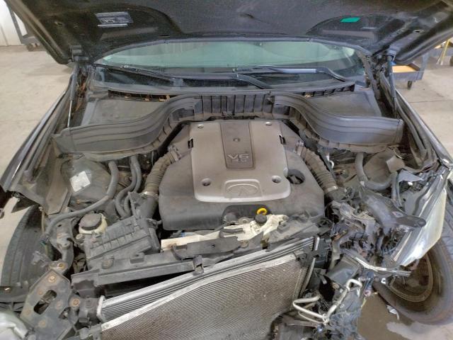 JNKAJ09F78M354853 - 2008 INFINITI EX35 BASE მუქწითელი ფოტო 12