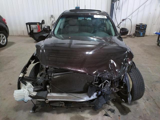 JNKAJ09F78M354853 - 2008 INFINITI EX35 BASE მუქწითელი ფოტო 5