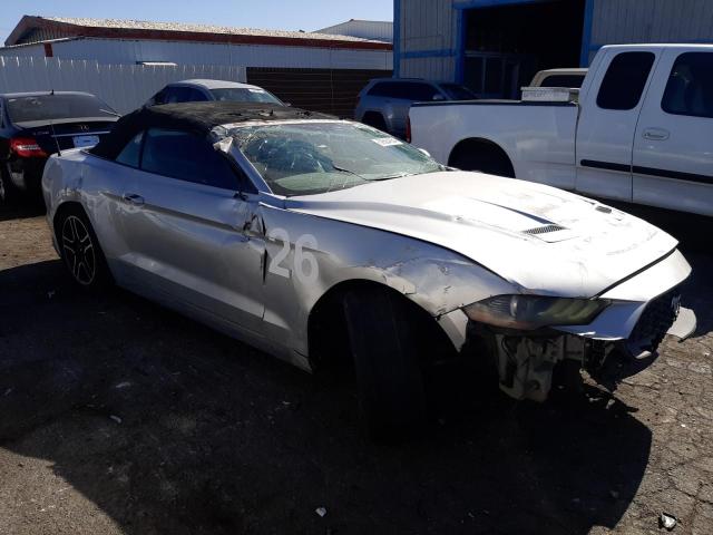 1FATP8UH8K5169959 - 2019 FORD MUSTANG SILVER photo 4