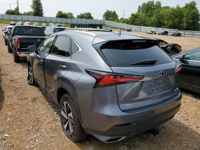 JTJBARBZ2J2162611 - 2018 LEXUS NX 300 BASE ნაცრისფერი ფოტო 2