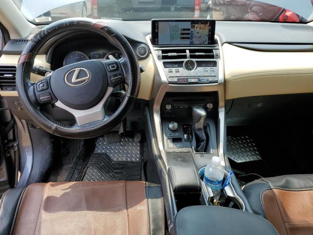 JTJBARBZ2J2162611 - 2018 LEXUS NX 300 BASE ნაცრისფერი ფოტო 8