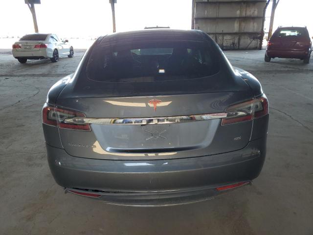 5YJSA1DN0DFP14798 - 2013 TESLA MODEL S 青绿色 照片 6