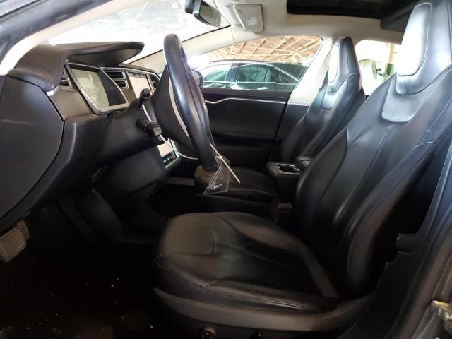 5YJSA1DN0DFP14798 - 2013 TESLA MODEL S 青绿色 照片 7