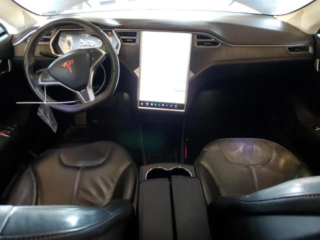 5YJSA1DN0DFP14798 - 2013 TESLA MODEL S 青绿色 照片 8