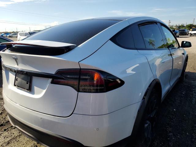 7SAXCDE58NF341658 - 2022 TESLA MODEL X WHITE photo 3