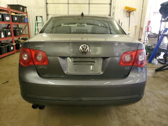 3VWSF71K06M666780 - 2006 VOLKSWAGEN JETTA 2.5 OPTION PACKAGE 1 GRAY photo 6