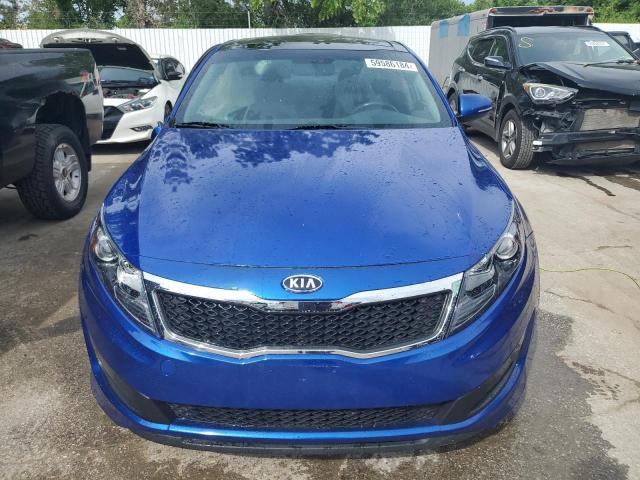 KNAGR4A6XB5133995 - 2011 KIA OPTIMA SX BLUE photo 5