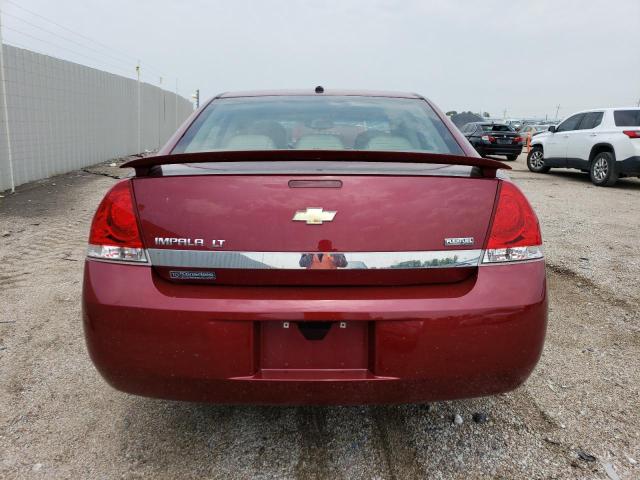 2G1WT57K591290574 - 2009 CHEVROLET IMPALA 1LT MAROON photo 6