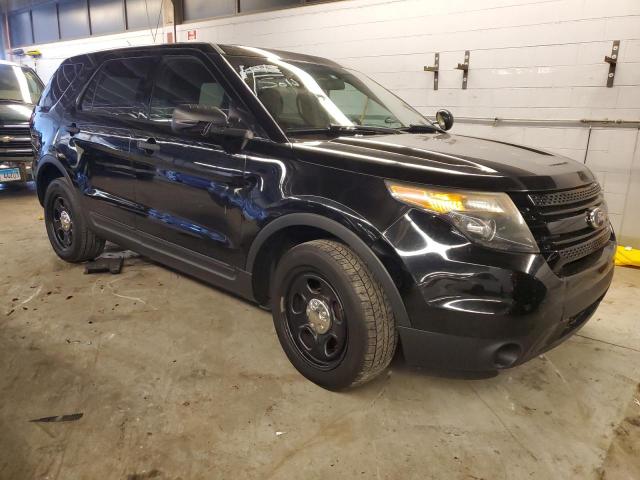 1FM5K8AR9EGB85459 - 2014 FORD EXPLORER POLICE INTERCEPTOR BLACK photo 4