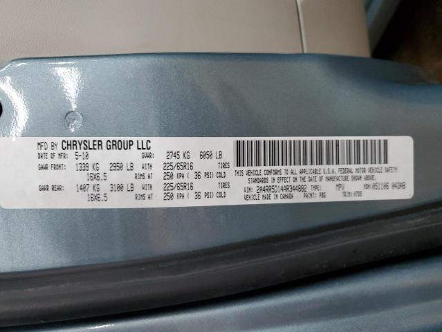 2A4RR5D14AR344882 - 2010 CHRYSLER TOWN & COU TOURING 蓝色 照片 13