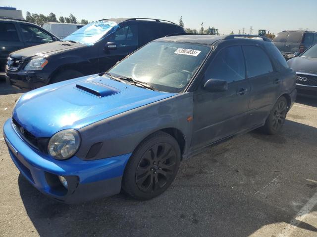 JF1GG29653H811107 - 2003 SUBARU IMPREZA WRX BLUE photo 1