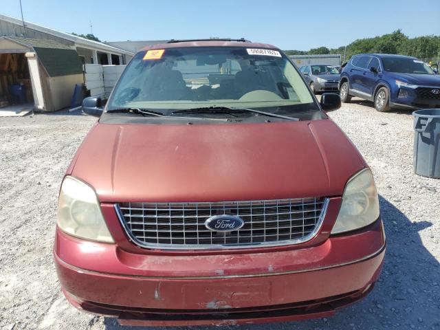 2FMZA52244BB16348 - 2004 FORD FREESTAR SEL MAROON photo 5