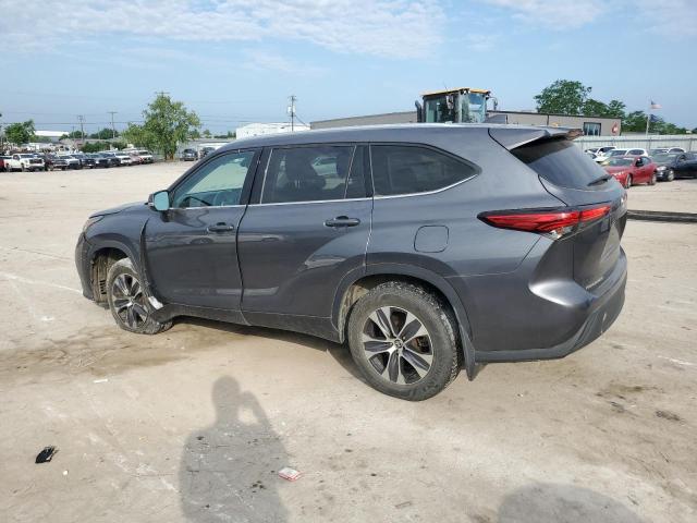 5TDGZRBH7LS031517 - 2020 TOYOTA HIGHLANDER XLE GRAY photo 2