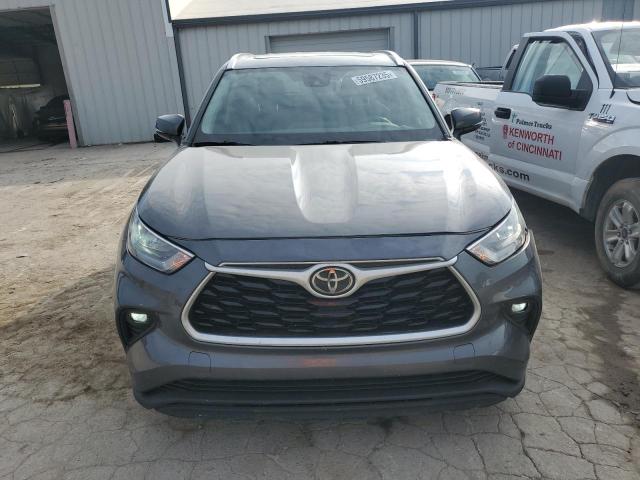 5TDGZRBH7LS031517 - 2020 TOYOTA HIGHLANDER XLE GRAY photo 5