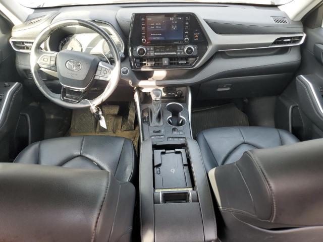 5TDGZRBH7LS031517 - 2020 TOYOTA HIGHLANDER XLE GRAY photo 8