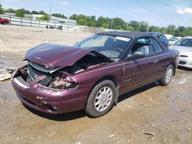 3C3EL45H4XT554078 - 1999 CHRYSLER SEBRING JX BURGUNDY photo 1