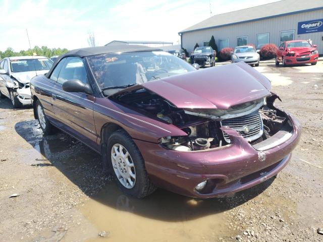 3C3EL45H4XT554078 - 1999 CHRYSLER SEBRING JX BURGUNDY photo 4