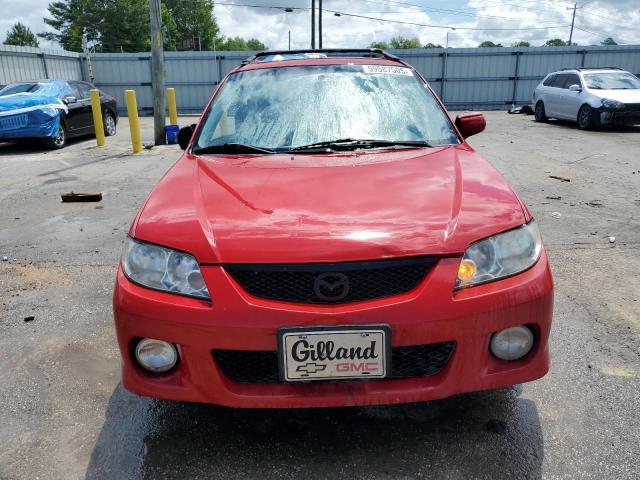 JM1BJ245931182853 - 2003 MAZDA PROTEGE PR5 红色 照片 5