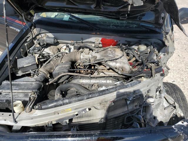 5TEGN92N44Z318142 - 2004 TOYOTA TACOMA DOUBLE CAB PRERUNNER BLACK photo 11
