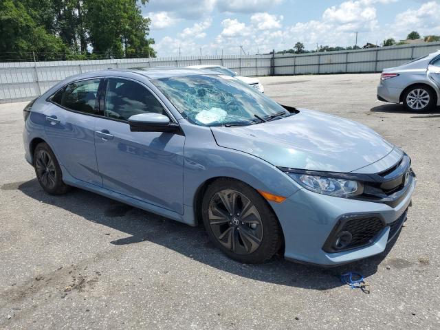 SHHFK7H88KU221369 - 2019 HONDA CIVIC EXL TURQUOISE photo 4