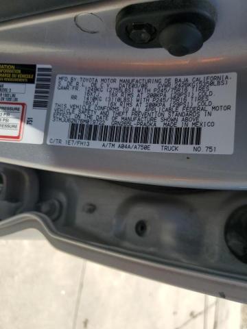 3TMJU62N76M019722 - 2006 TOYOTA TACOMA DOUBLE CAB PRERUNNER SILVER photo 12